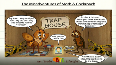 Moth and Coockroach - Burger King