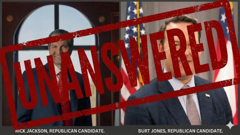 Burt Jones and Rick Jackson Unanswered