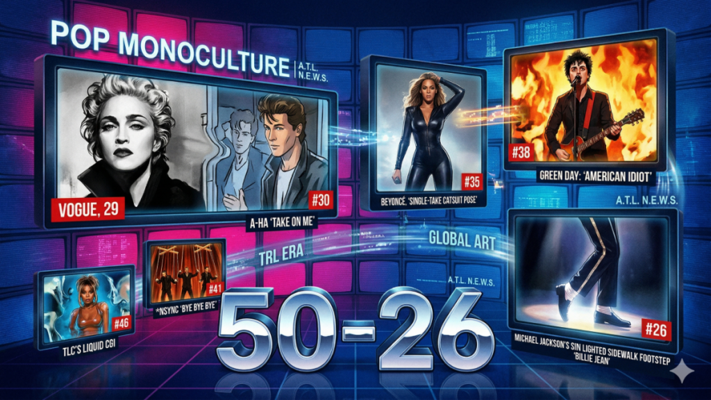 The Internet Killed the Video Star: Part 3 (50–26)