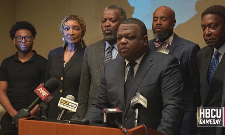 Coach Taylor and his legal team