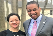Lt. Gov. Justin Fairfax and Wife