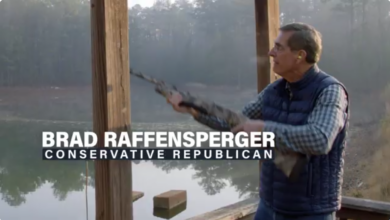Brad Raffensperger campaign attack ad