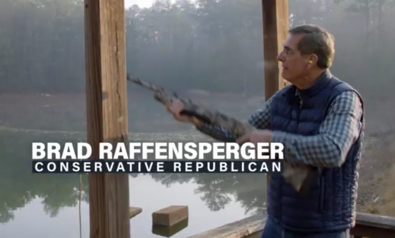Brad Raffensperger campaign attack ad