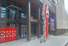 Entrance to the new CTR with "ATL" signage.