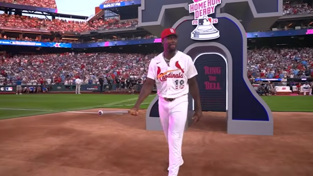 Jordan Walker at the 2026 MLB Homerun Derby