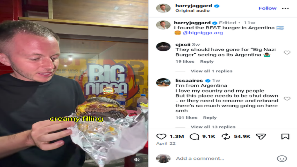 Video of Big Nigga Burger