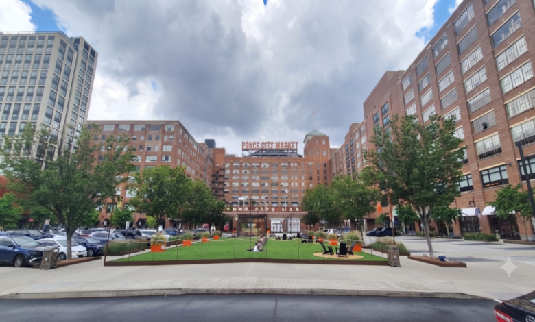 Back of Ponce City Market