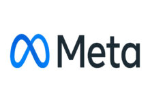 Meta Platforms logo featuring the blue infinity symbol and company name, following a $25 billion New Mexico court ruling.